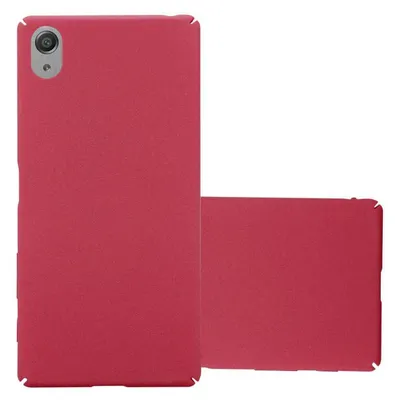Produktbild von Cadorabo Schutzhülle für Sony Xperia X Hülle in Rot Etui Hard Case Handyhülle Cover