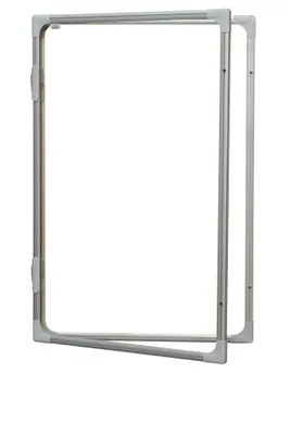 Obrázek produktu pro Vitrína interiérová s vertikálním otevíráním 120x90cm, magnetický povrch, model 2