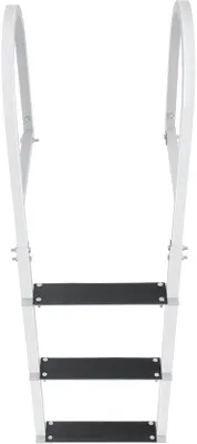 Produktbild von Aluminium-Aufzugsleiter 3-5 Stufen - 250 kg Tragfähigkeit - 3, 4 und 5 Stufen - Abnehmbar - Bootsanlegeleiter