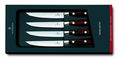Zdjęcie produktu dla Zestaw noży do steków Victorinox Grand MaÎtre klon modyfikowany 4-częściowy