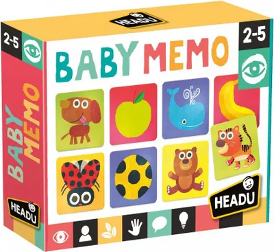 Produktbild von Memory-Spiel für Babys mit Jumbo-Stücken zur Gedächtnisförderung, 48 Teile