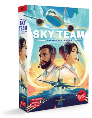 Produktbild von Kooperatives Brettspiel für 2 Spieler mit Piloten-Thema
