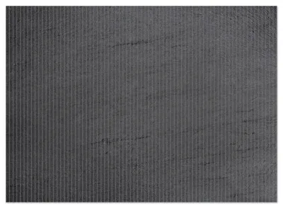 Produktbild von Wallario Duschmatte Antirutschmatte Badmatte Fußmatte Schwarze Schiefertafel Optik - Steintafel, Größe ca. 90 x 65 cm