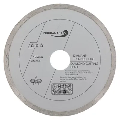 Produktbild von PRODIAMANT Diamanttrennscheibe Fliese 125mm