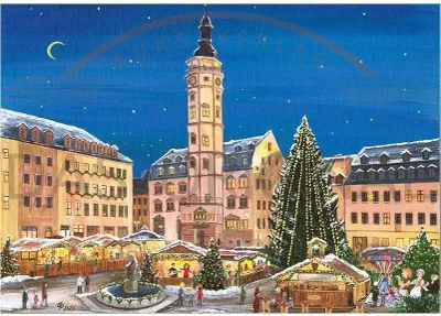 Image de Calendrier de l'Avent de Gera – Noël dans une ville historique