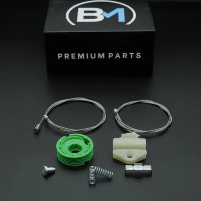 Zdjęcie produktu dla Zestaw naprawy mechanizmu podnoszenia szyb, tył, lewa i prawa strona, do samochodów Opel Omega B oraz Vauxhall. Model: V94