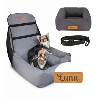 Obrázok produktu pre Autosedačka pre psa DOGESTE – prepravný box a pelech do auta