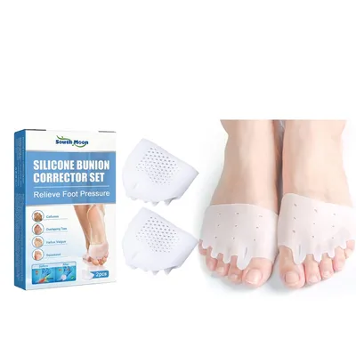 Produktbild von Zehenspreizer, Hallux Valgus Korrektur,Silikon Gel Zehenspreizer,Silikon Bandage Trainingsband - für Damen, Herren