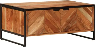 Immagine prodotto di vidaXL Tavolino 90x55x40 cm in legno massiccio di acacia
