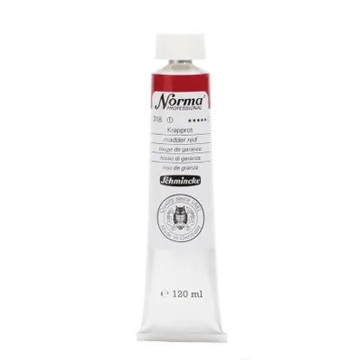 Produktbild von Schmincke 120ml Norma Professional Krapprot Öl 11 318 012