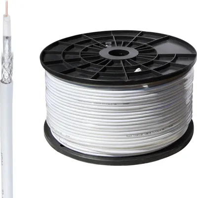 Immagine prodotto di shiverpeaks ®-BASIC-S--SAT-Kabel 1,1/5,0, doppelt geschirmt, ALU, Plastik Spule