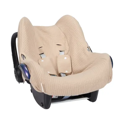 Produktbild von Little Dutch | Babyschalen-Bezug 0+ Pure Beige