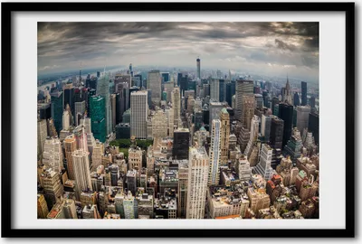 Produktbild von Bild 60x40 MDF-Rahmen, Wandkunst New York