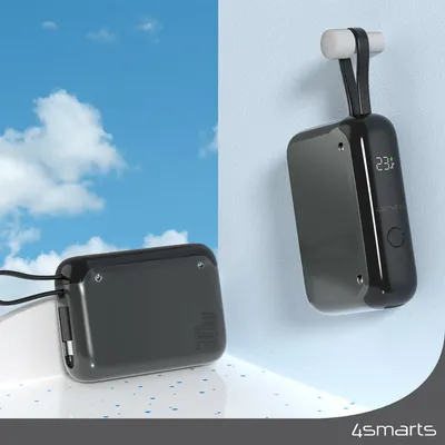 Produktbild von 4smarts 540699, 10000 mAh, 30 W, Grau