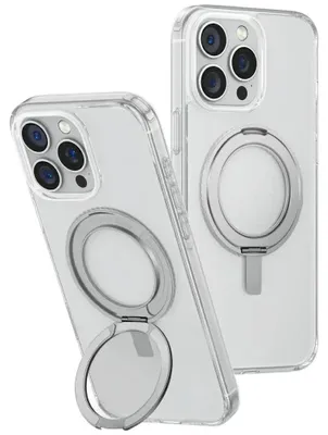 Produktbild von Uniq Swivix Hülle Für Iphone 16 Pro Max 360 Drehbarer Ständer Transparent