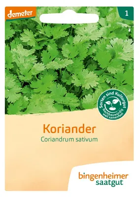 Produktbild von Bingenheimer Saatgut Koriander 1 Stück