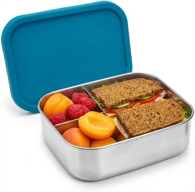 Produktbild von Lunchbox – 1000 ml – Edelstahl – Auslaufsicher – Spülmaschinenfest