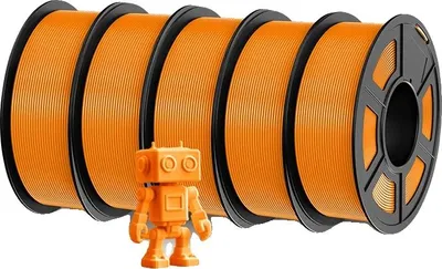 Obrázok produktu pre vlákno pre 3D tlačiarne, vysoká húževnatosť, vysoká rýchlosť tlače, HSPLA P 2.0 Orange