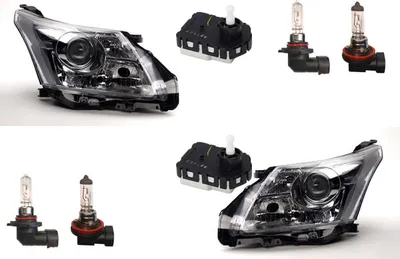 Zdjęcie produktu dla Johns, Reflektory pasujące do Toyoty Avensis T27 09-11 z zestawem HHB3 L R w. Serwomotor 8117005310 8117005311 8113005310 8113005311 8113005312