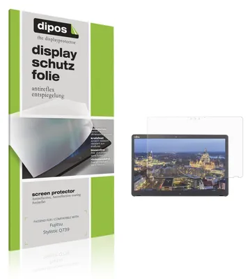 Image de 2x Film de protection d'écran pour Fujitsu Stylistic Q739 protecteur antireflet dipos