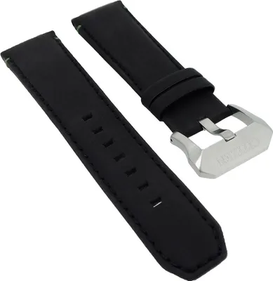 Produktbild von Citizen Eco Drive | Uhrenarmband 22mm Leder schwarz CC9030-00E
