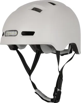 Zdjęcie produktu dla Kask CRAZY SAFETY Vertigo ze zintegrowanym przednim i tylnym światłem 1002 White L (57-61cm)