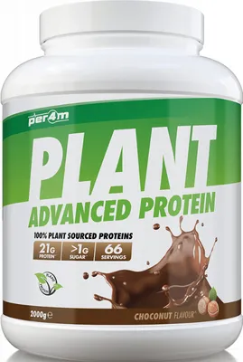 Produktbild von Per4m Plant Protein (2000g) Choconut / Chocotella - Eiweiße - Veganes Eiweiß