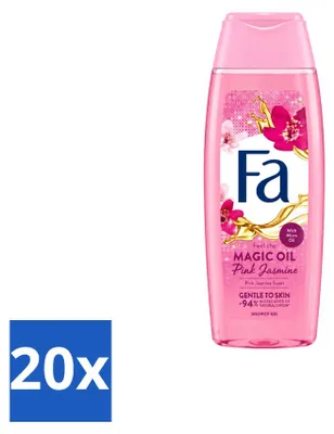 Produktbild von 20 x Fa Douchegel Magic Oil Pink Jasmine - 250 ml - Vorteilspackung - 20 Stücke