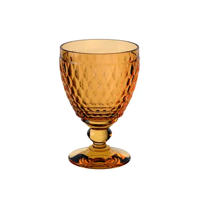 Immagine prodotto di Villeroy & Boch Vorteilset 4 Stück Boston Saffron Wasserglas Kristallglas gelb 1173320130