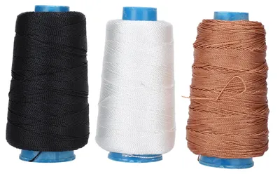Produktbild von 3 Stück gebundener Nylonfaden, Drachenseil, Nähen, Leder, Jeans, Weben, Haare, Stickwerkzeuge