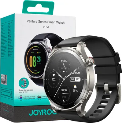 Produktbild von Joyroom Venture Serie Jr-Fv1 Smartwatch mit Anrufannahmeoption - Grau