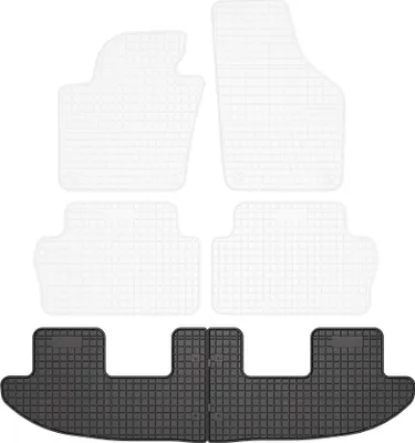 Image de Tapis en caoutchouc FROGUM Tapis de sol pour Volkswagen Sharan II à partir de 2010