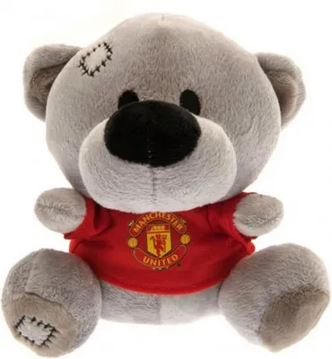 Produktbild von Manchester United FC - Teddybär "Timmy", Plüsch TA5337 (Einheitsgröße) (Grau/Rot)