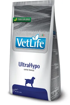Obrázok produktu pre Farmina Pet Food Vet Life UltraHypo, Dospelý, Akékoľvek plemeno, 12 kg