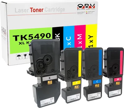 Produktbild von OBV Toner-Set für Kyocera TK-5490 ECOSYS MA 2101 cfx, MA 2101 cwfx BK/C/M/Y