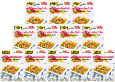 Produktbild von Lobo Thai Stir-Fry Curry Paste 12x60g