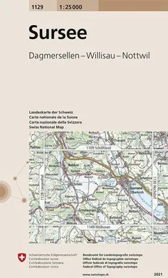 Produktbild von Swisstopo 1 : 25 000 Sursee