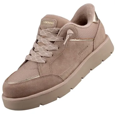 Immagine prodotto di Skechers Keepsakes Cozy Street Hiker EZ, scarpe da ginnastica beige da donna, modello 190196/SND