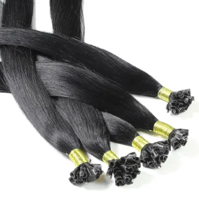 Immagine prodotto di Estensioni per capelli in capelli veri con fissaggio a cheratina