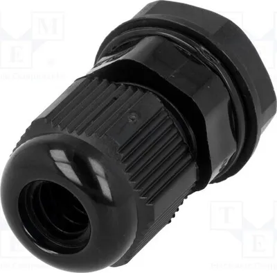 Imagen del producto de 1 x Conector para cable, color , 12,1 mm, modelo AGR12, rosca: M12, grado de protección: IP68, sección: 1,25