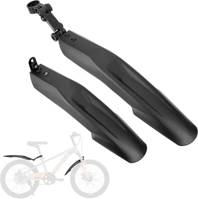 Productafbeelding van Spatbordenset universeel - 20 tot 24 inch - PP - Voor en achter