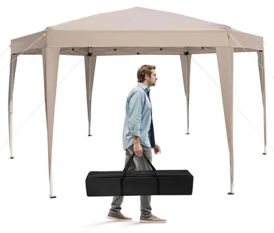 Productafbeelding van Pop-up Partytent - Vouwtent - Tuinkapscherm - Feesttent - Paviljoen - Verstelbare Hoogte