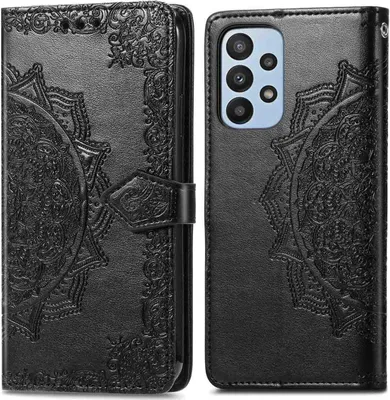 Image de imoshion Bibliothèque Mandala pour le Samsung Galaxy A23 (5G) - Noir