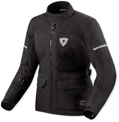 Image de Veste de moto Revit Convergent H2O pour femme, noire, taille 42