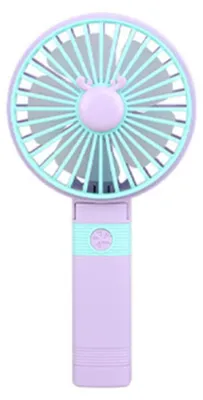 Produktbild von Handventilator, USB-Tischventilator, kleiner tragbarer Tischventilator mit USB-Akku
