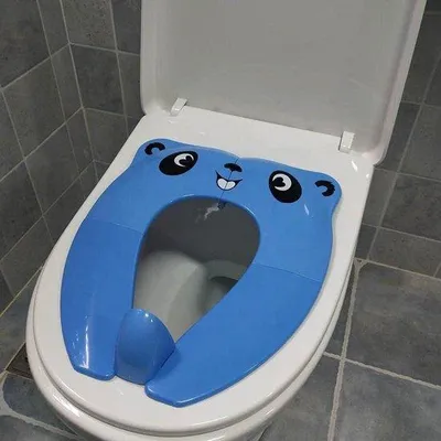 Productafbeelding van Famanu kindertoilettenzitting - Veilig en draagbaar, met antislipmatten