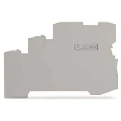 Produktbild von WAGO 2000-5391 - Anschlussblocktrenner - Grau - 1 mm - 3,71 g
