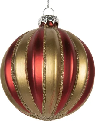 A single Christmas ornament.