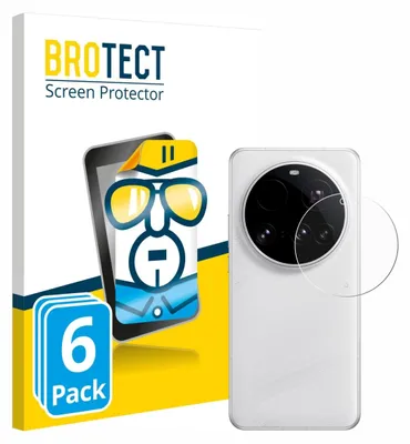 A product image showing packaging for screen protectors and a sample of the product.