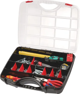 Image de Parat Werkzeugkoffer PROFI-LINE Organize M f. Werkzeug + Kleiteile, 44x32x7,5 cm